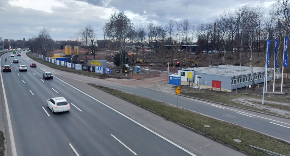 Inwestycje, Prokuratura wycięła prawie drzew nowej siedziby powstanie skwer mieszkańców - zdjęcie, fotografia