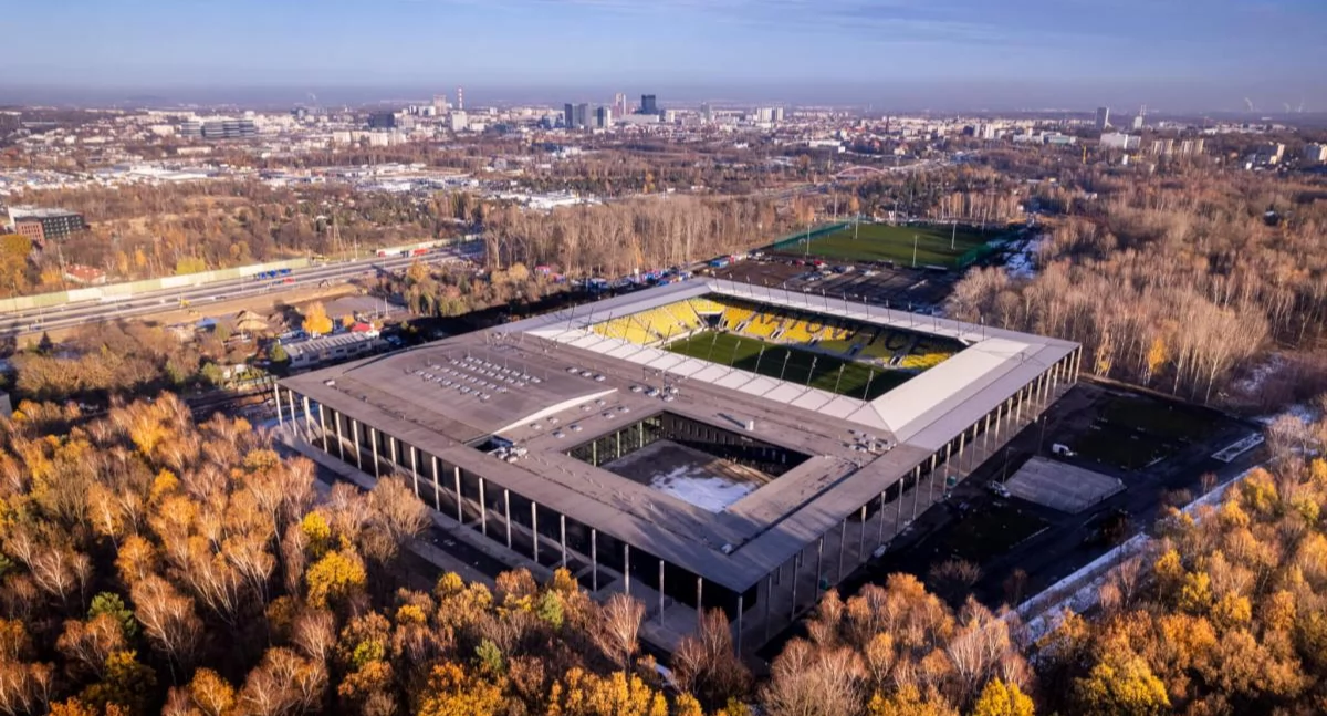 Nowy stadion miejski w Katowicach. Fot. NDI.