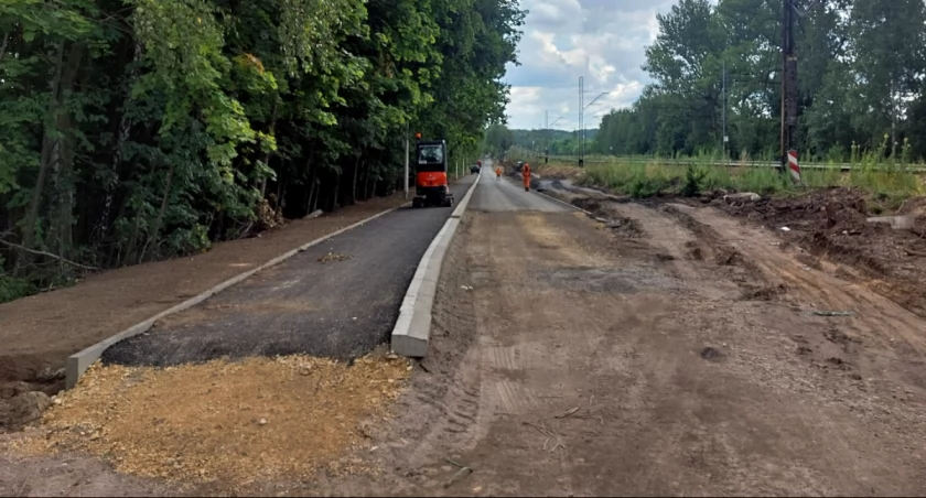 Budowa velostrady Brynów - Giszowiec w Katowicach (zdjęcie poglądowe).