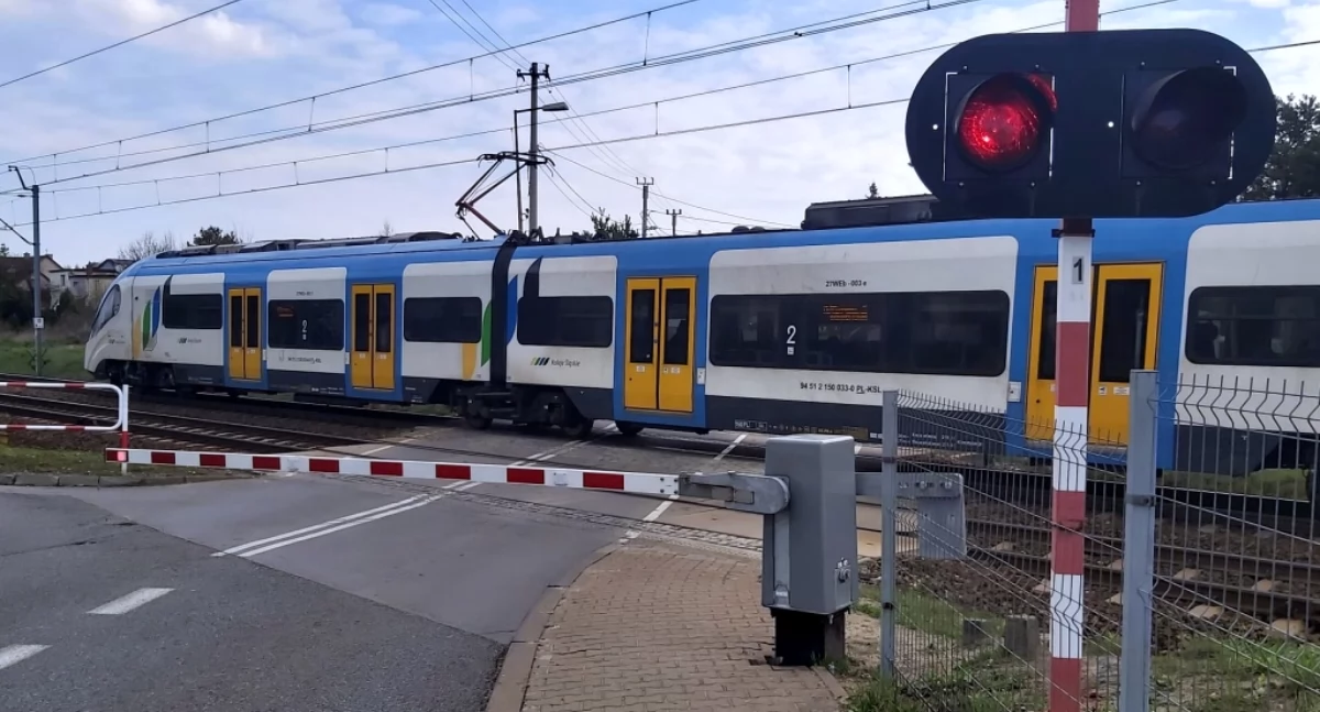 Przejazd przy ul. Słonecznikowej, fot. PKP PLK.