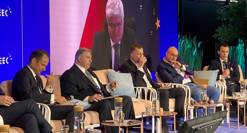 Dyskusja o CPK podczas Europejskiego Kongresu Gospodarczego.