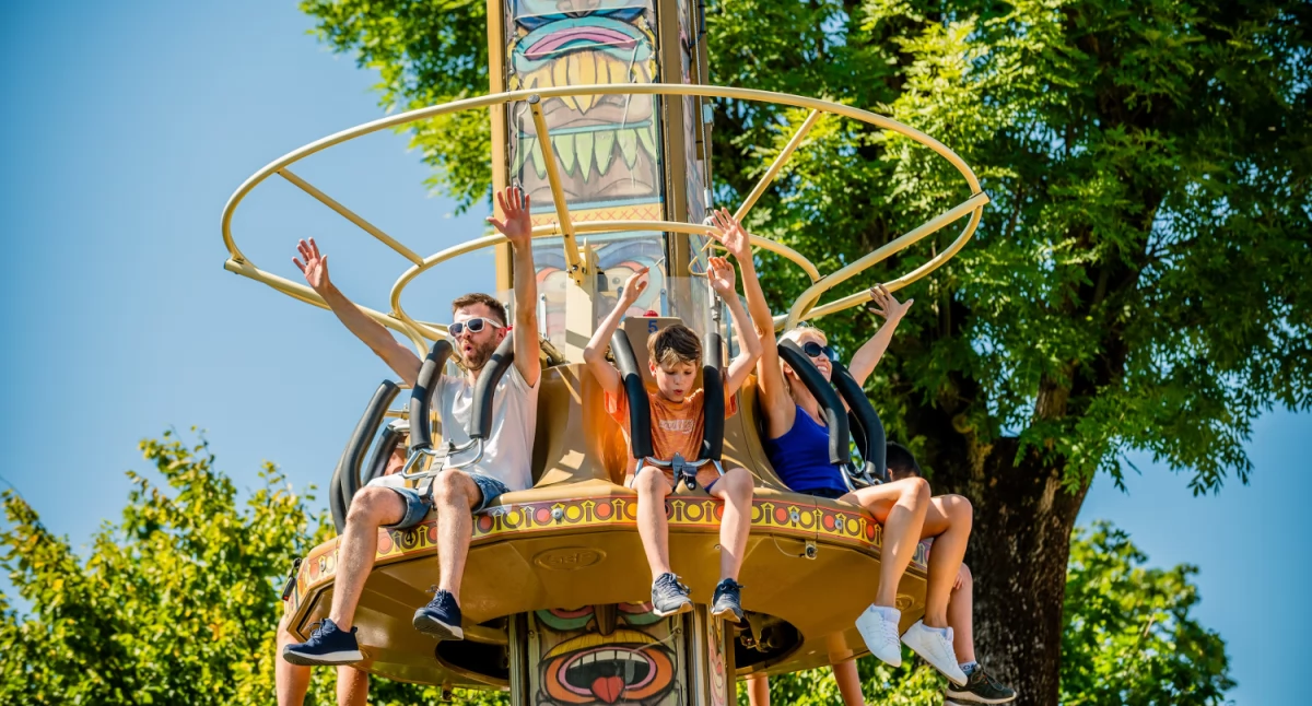 Rozrywka, zimowej przerwie został otwarty rozrywki Rabkoland - zdjęcie, fotografia