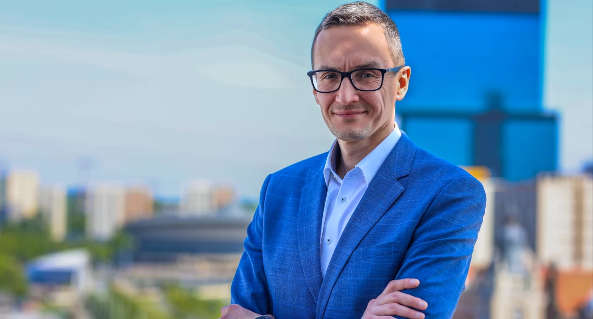 Maciej Stachura został nowym wiceprezydentem Katowic. Fot. UM Katowice.