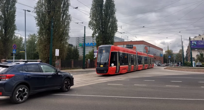 Skrzyżowanie ulic Gliwickiej i Grundmanna (zdjęcie archiwalne).