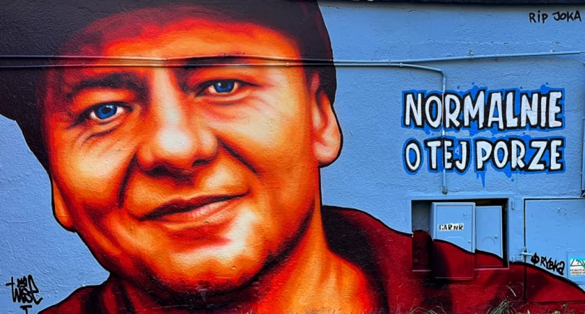Mural autorstwa Tuse na cześć Joki.