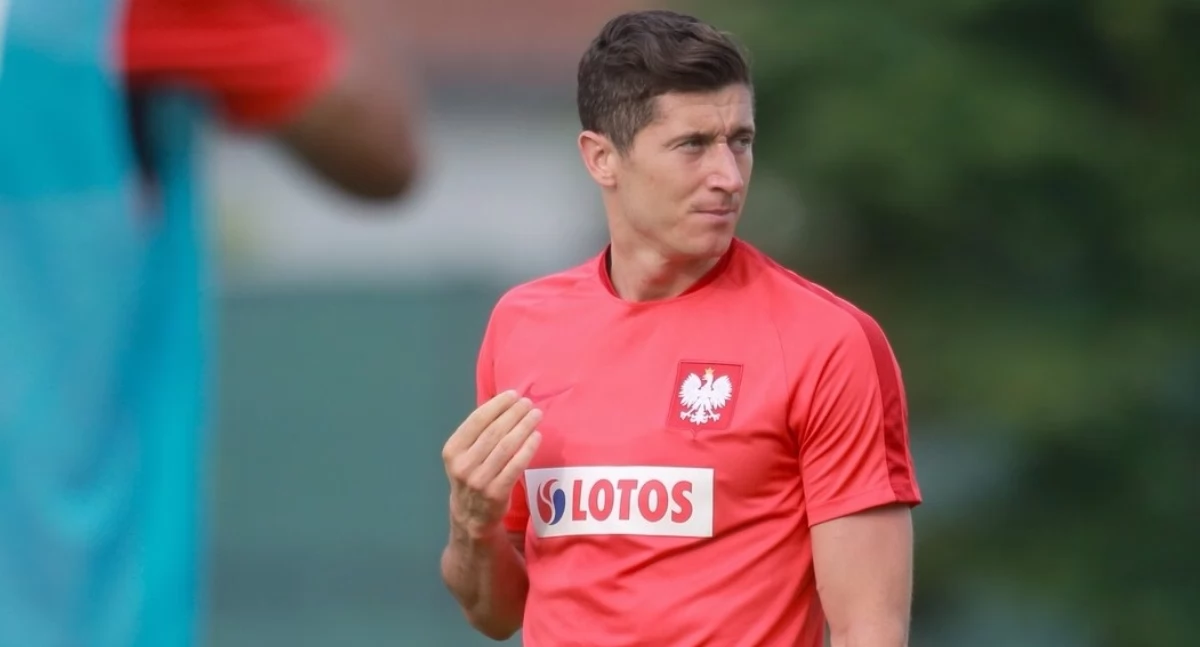 Robert Lewandowski. Zdjęcie archiwalne.
