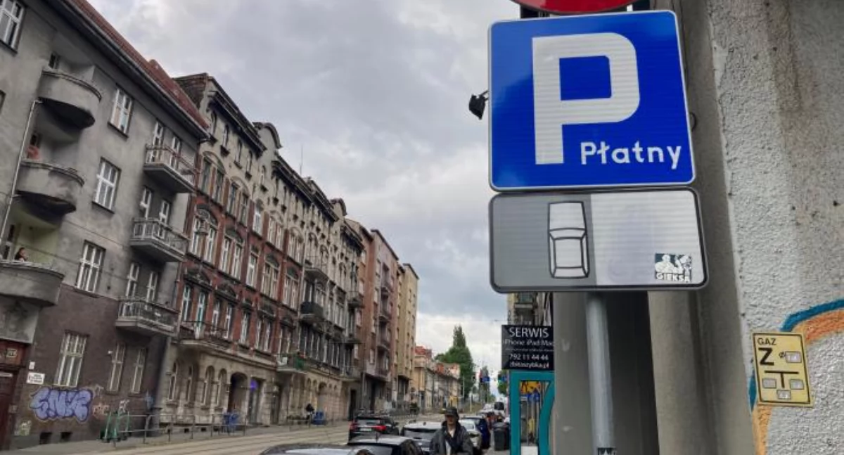 Parkingi, Niska ściągalność nieopłacone parkowanie Katowicach - zdjęcie, fotografia
