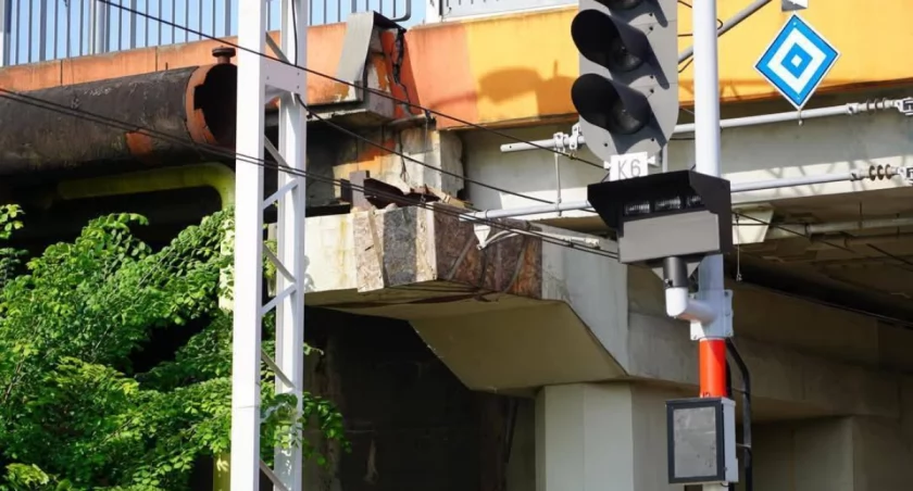 Fragment estakady nad torami kolejowymi (źródło: estakada.chorzow.eu).