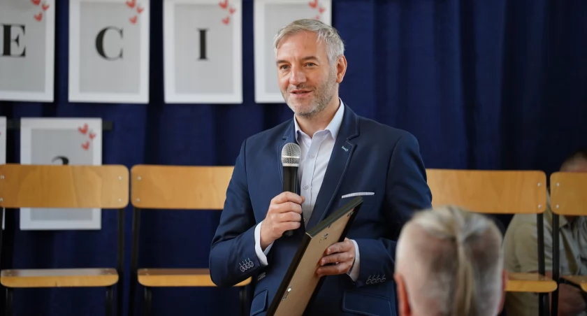Tomasz Huk. Zdjęcie: Śląskie Kuratorium Oświaty.