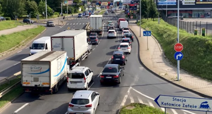 Korek na ul. Bocheńskiego.