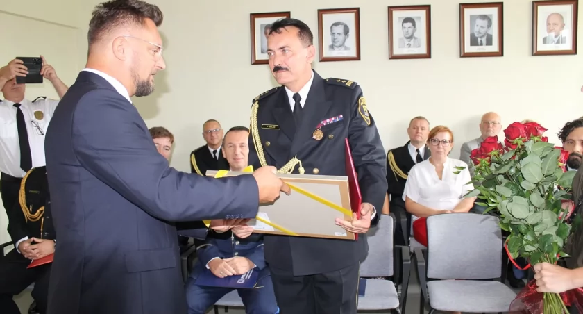 Marcin Krupa i Paweł Szeląg. Fot. Straż Miejska Katowice.