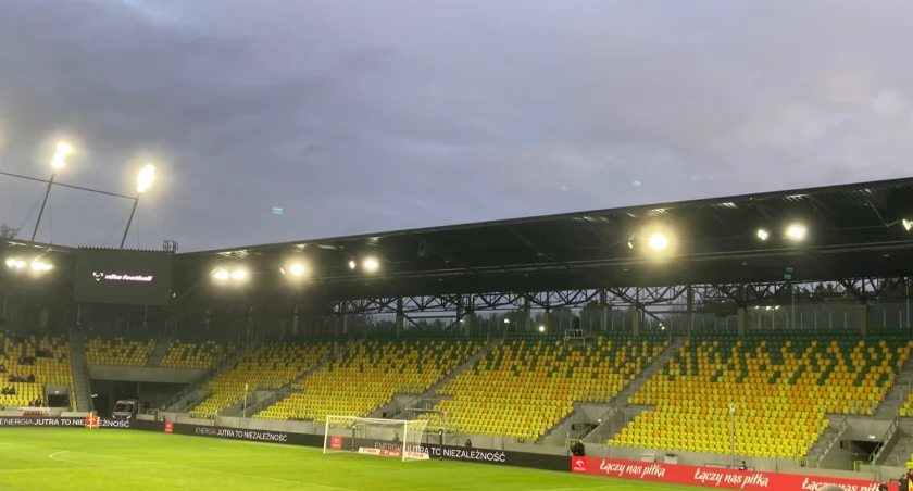 Stadion miejski w Katowicach.