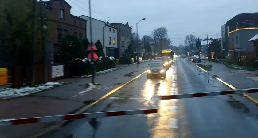 Korek do przejazdu na ul. Jankego.