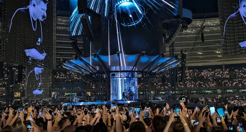 Koncert Dawida Podsiadło na Stadionie Śląskim.