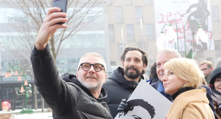 Jarosław Makowski, Łukasz Borkowski i Monika Rosa.