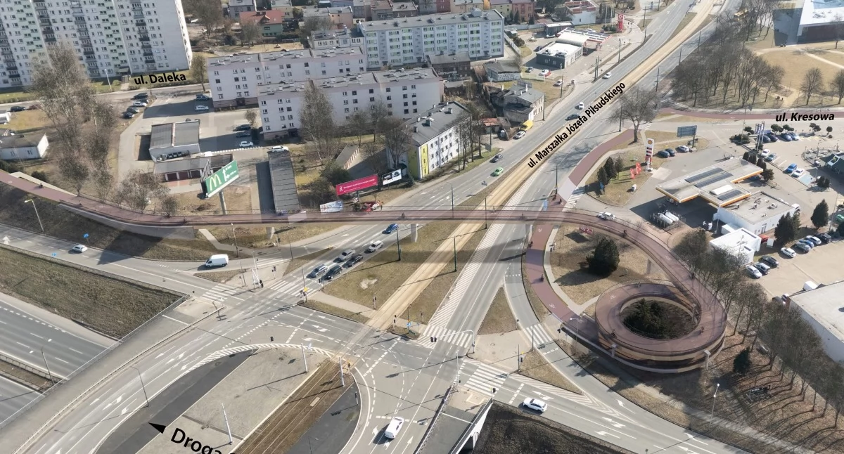 Takim ślimakiem i kładką ma się zaczynać velostrada w Sosnowcu.