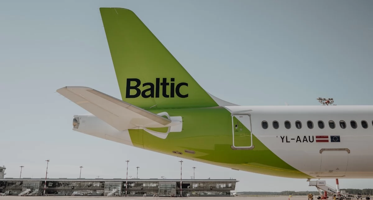 Airbus A220-300, źródło: airbaltic.com.