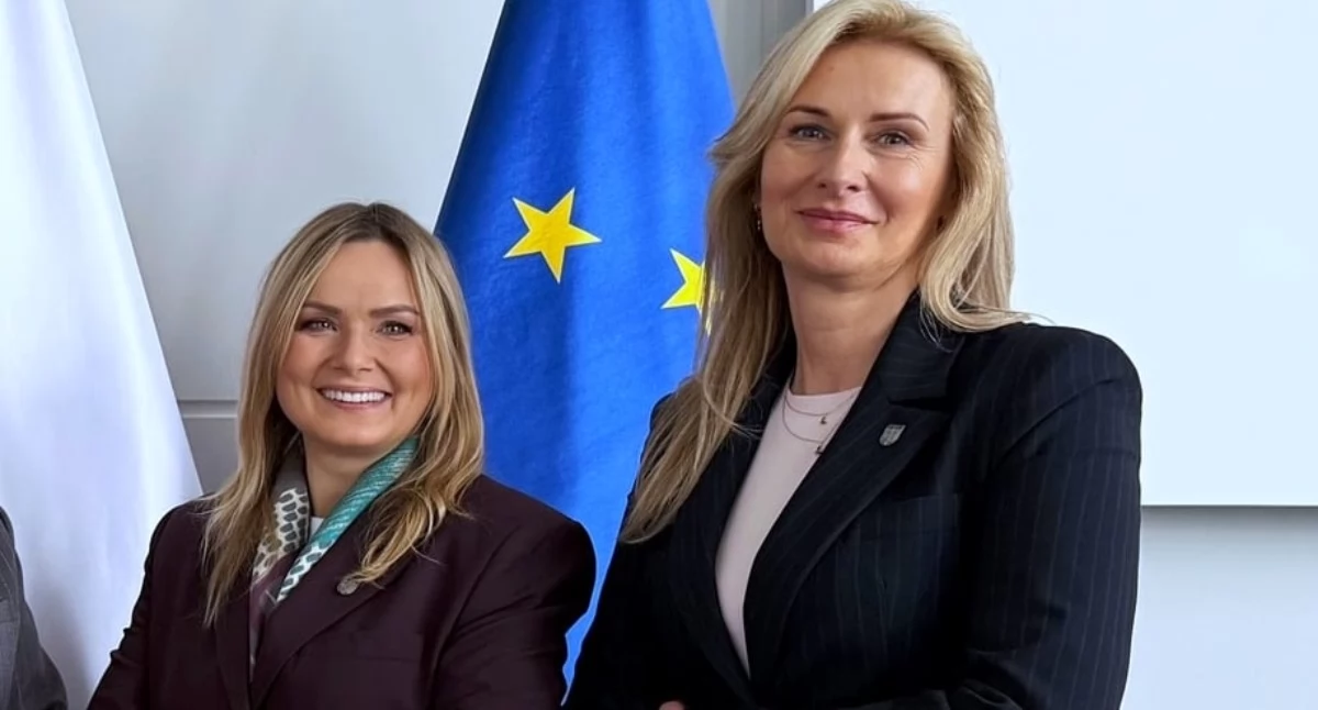Katarzyna Kuczyńska-Budka i Marzena Szuba. Fot. UM Gliwice.