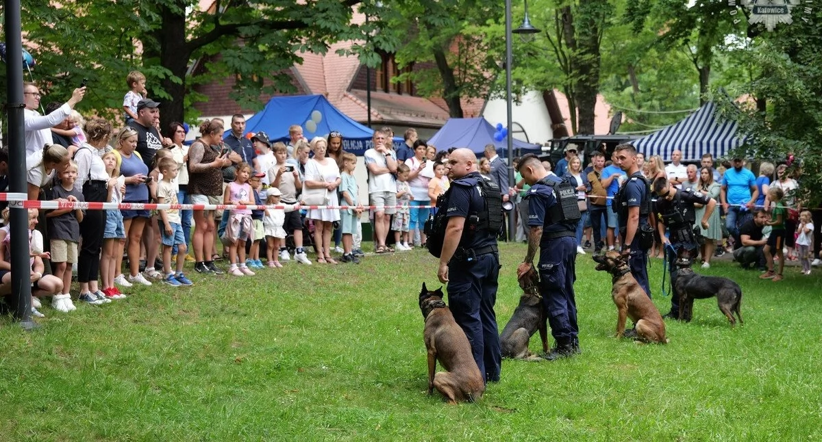 Tak było podczas zeszłorocznego Święta Policji. (fot. KMP w Katowicach)
