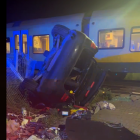 Kolizja na przejeździe w Dąbrowie Górniczej, fot. Holpat