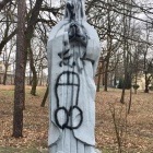 Dewastacja Kalwarii Panewnickiej (3)