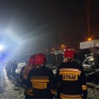 Wybuch garaży w Sosnowcu, fot. Adrian Chmielewski, MZUK Sosnowiec. (3)