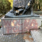 Dewastacja cmentarza żołnierzy radzieckich w Katowicach (9)