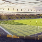Wizualizacja stadionu miejskiego - boisko