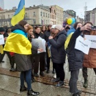 Manifestacja Ukraińców w Katowicach (1)