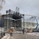 Budowa sceny na Sylwestra przy Stadionie Śląskim (4)