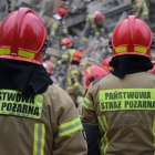 Akcja strażaków po wybuchu gazu w Katowicach-Szopienicach (5)