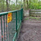 Zamknięte wejście do Parku Śląskiego (4)