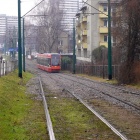 Tramwaj, ul. Chorzowska, tory (1)