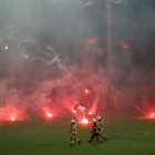 Zadyma na meczu GKS Katowice-Widzew Łódź. Fot. Mariusz Zawadzki (23)