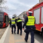 Potrącenie na al. Korfantego (1)