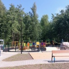 Plaża i strefa rekreacyjna przy stawie Morawa (6)