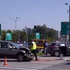 Wypadek na ul. Chorzowskiej (2)