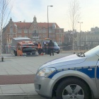 Samochód w fontannie
