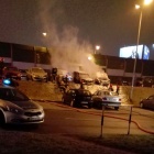 Pożar samochodów na os. Gwiazdy (3)