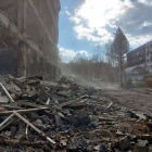 Wyburzenie domu studenckiego na Ligocie (6)