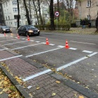 Parkowanie na ul. Poniatowskiego w Katowicach