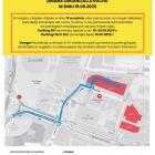 Informacja o utrudnieniach (źródło: rajdslaska.pl).