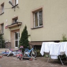 Wypożyczalnia rowerów i hulajnóg dla uchodźców, akademiki Ligota (2)
