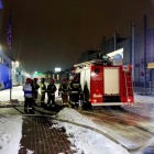 Pożar na terenie huty Baildon (1)