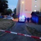 Akcja policji w Wełnowcu (3)