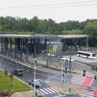 Na razie tramwajowa linia na południu kończy się tu, na pętli w Brynowie.