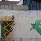 Mural na dworcu w Katowicach (19)