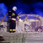 Pożar samochodu w Dąbrówce Małej (7)