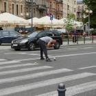 Śmiertelny wypadek na ul. Mickiewicza w Katowicach (7)