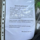 Butelkowy protest w sprawie strefy płatnego parkowania w Katowicach (4)